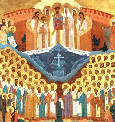 Принесение ковчега с мощами Новомучеников и Исповедников Церкви Русской в Подольскую Епархию