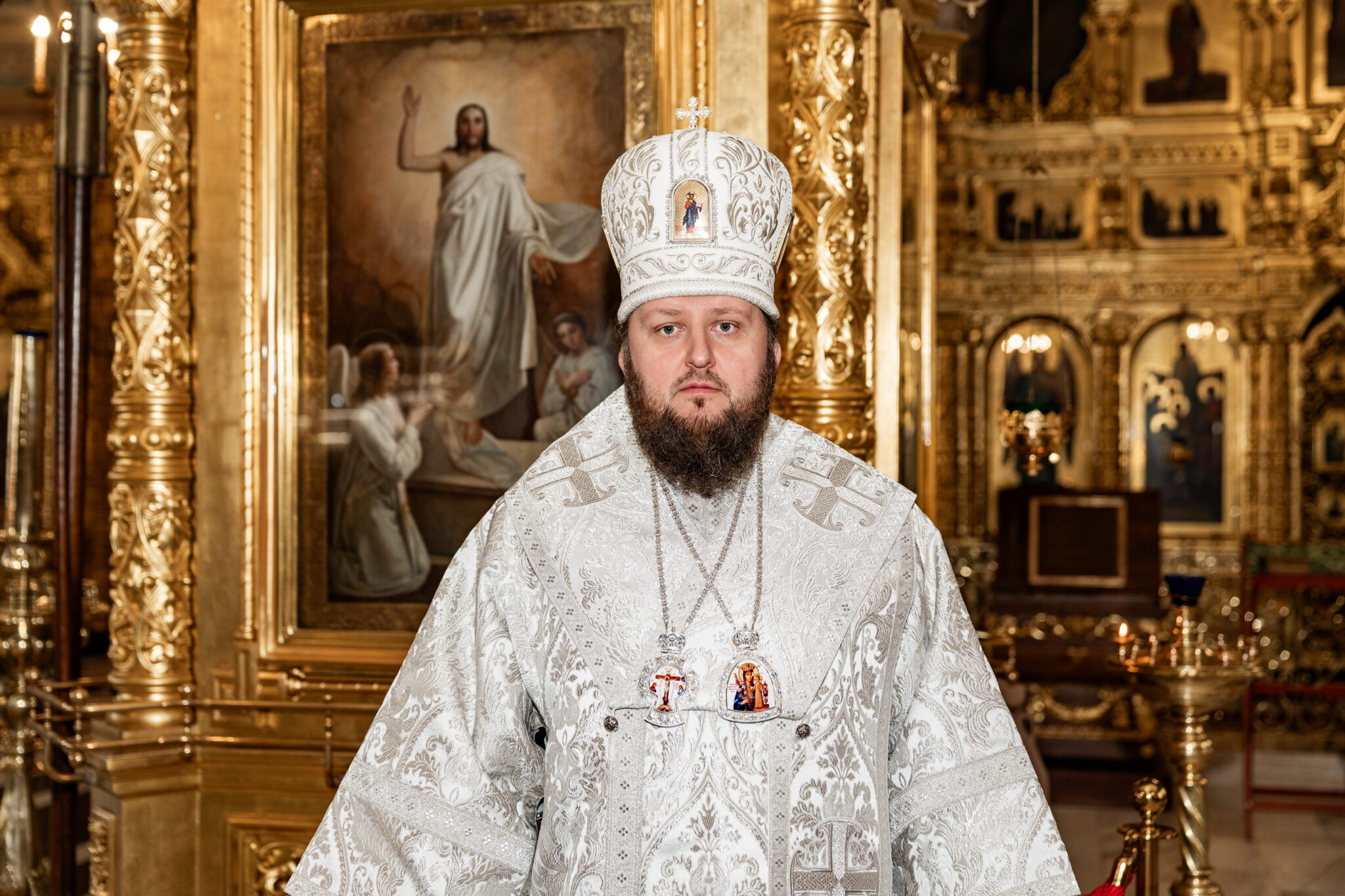 Пасхальное послание и видеопоздравление архиепископа Аксия